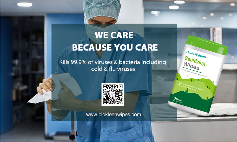 Biokleen Sanitizing Wipes make it easy to clean and disinfect surfaces at home, school, work and beyond 0 (0)