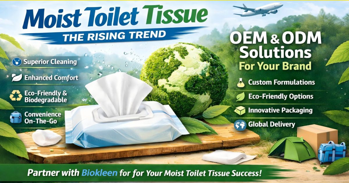 The Surge in Flushable Moist Toilet Tissue: Market Trends and Strategic OEM/ODM Manufacturing Insights 0 (0)